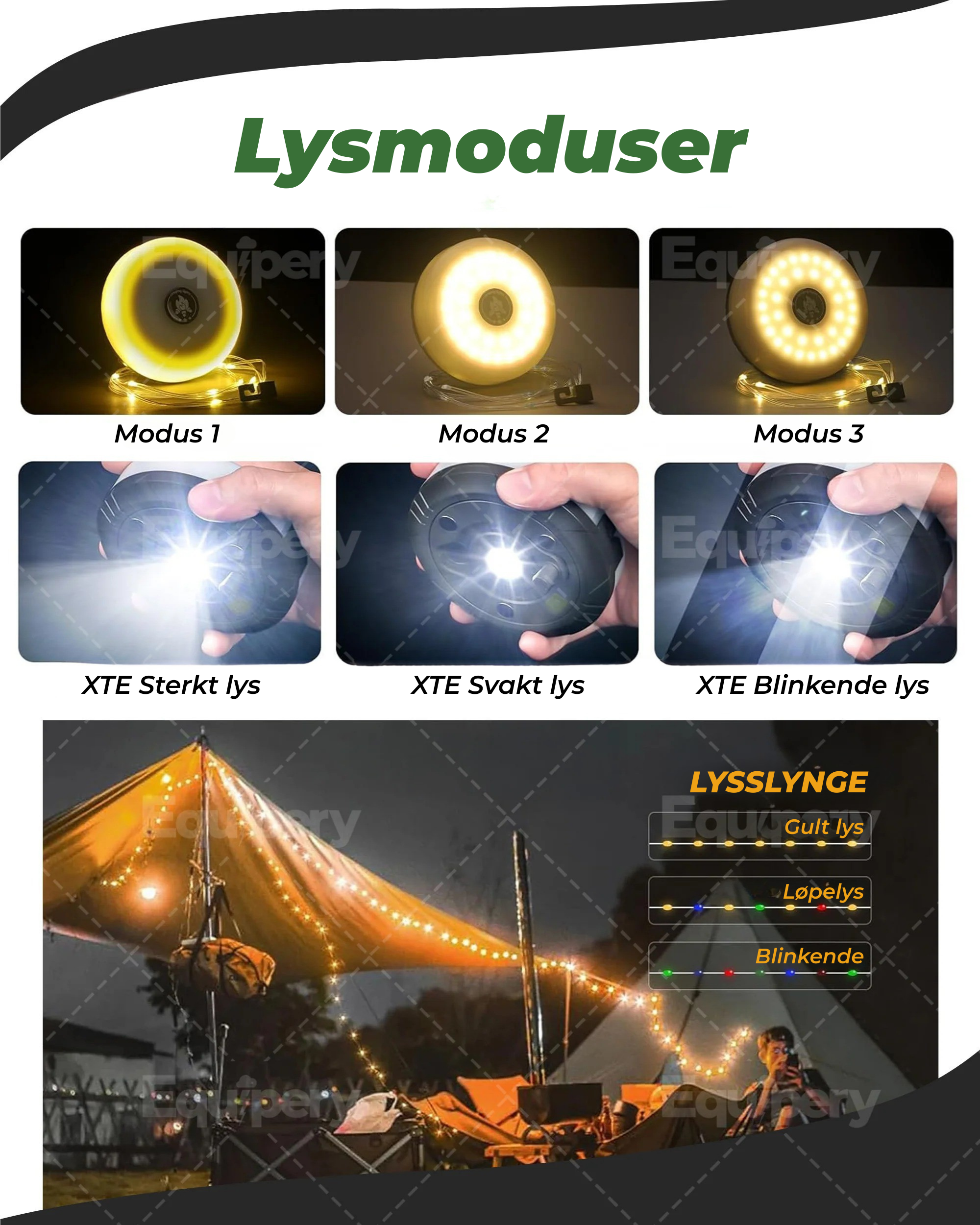 CampGlow™ – Den alt-i-ett campinglampen som forvandler dine eventyr