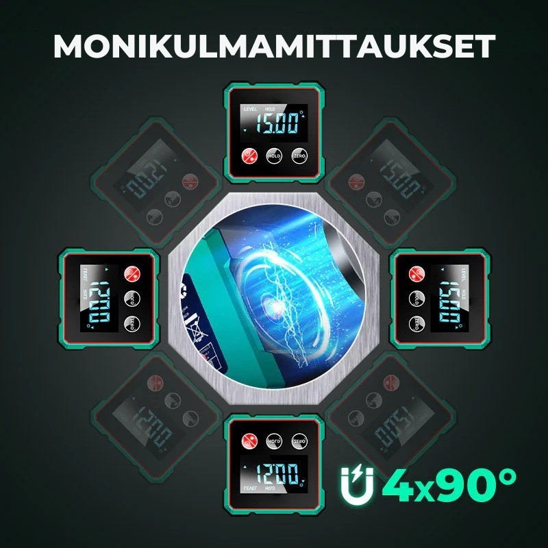 AngleMaster Pro – Taskukokoinen Digitaalinen Kulmamittari
