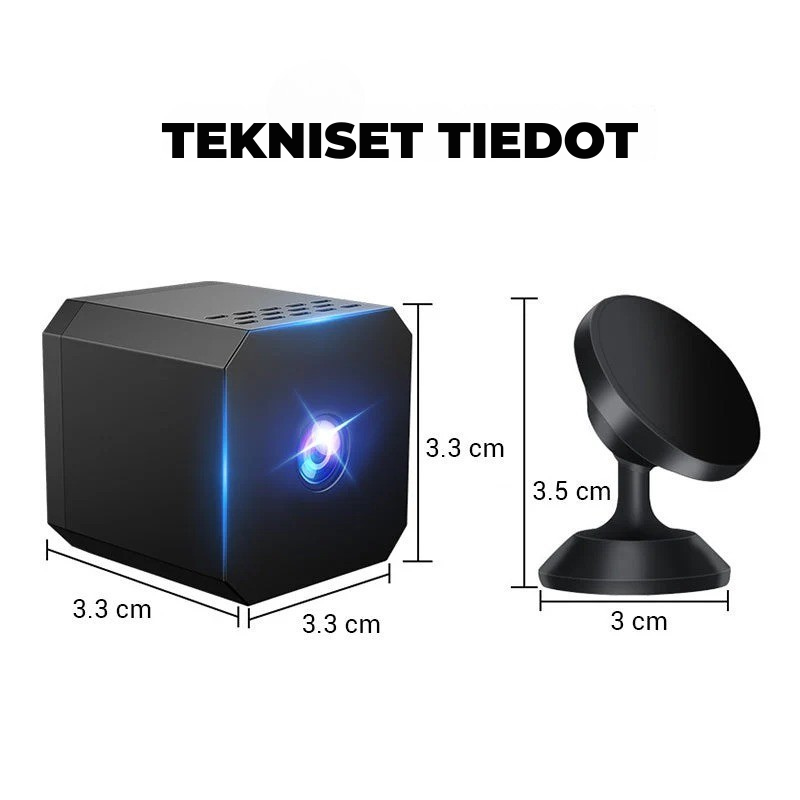 StealthVision™ Mini – Langaton valvonta 24/7 missä tahansa