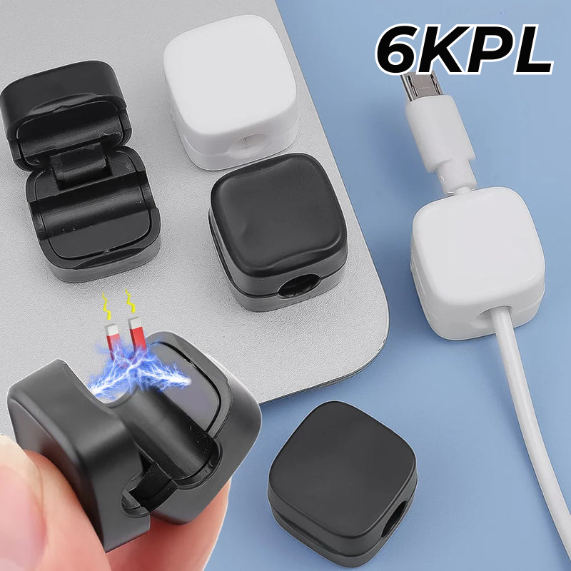 MagClip™ | Magneettinen Kaapeliklipsipidike