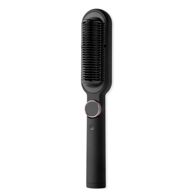 StrandGlow™ | Premium 2-in-1 Suoristuskampa
