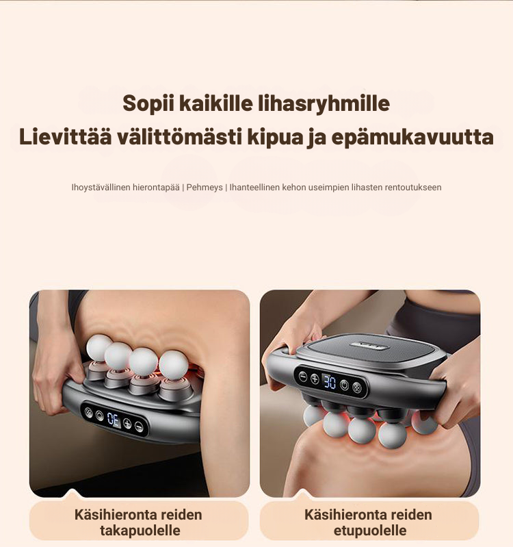Vibroxe™ | Tehokas lihasrentoutuslaite
