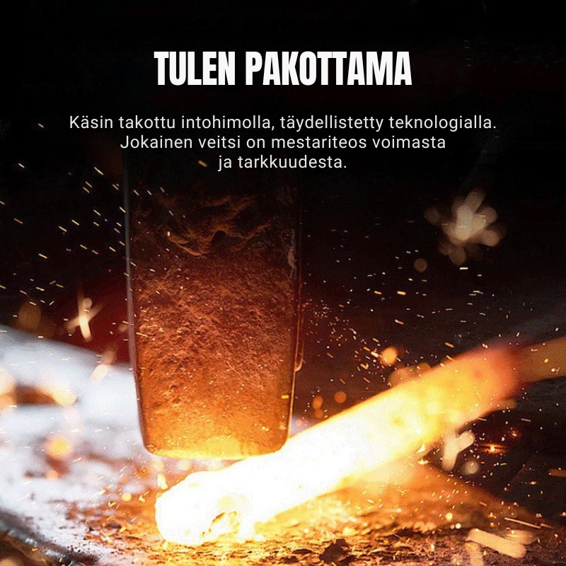 EdgeMaster™ Taottu Keittiöveitsi – Terävä ja Kestävä