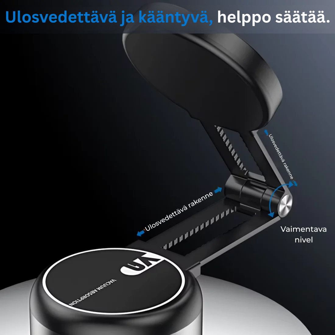 HoldNGo™ | 360° Magneettinen Puhelinteline