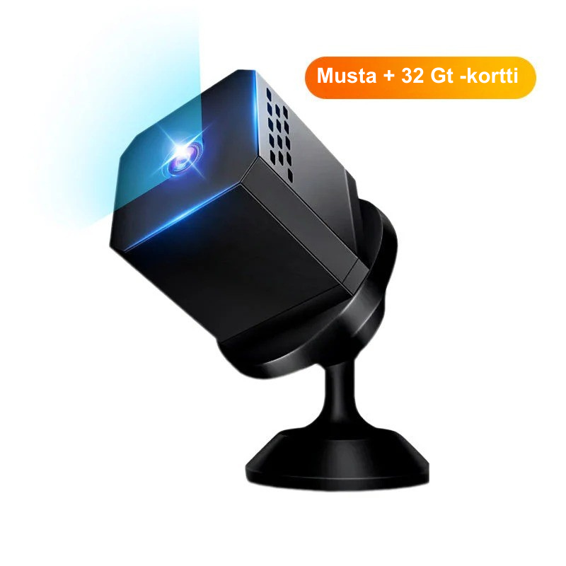 StealthVision™ Mini – Langaton valvonta 24/7 missä tahansa