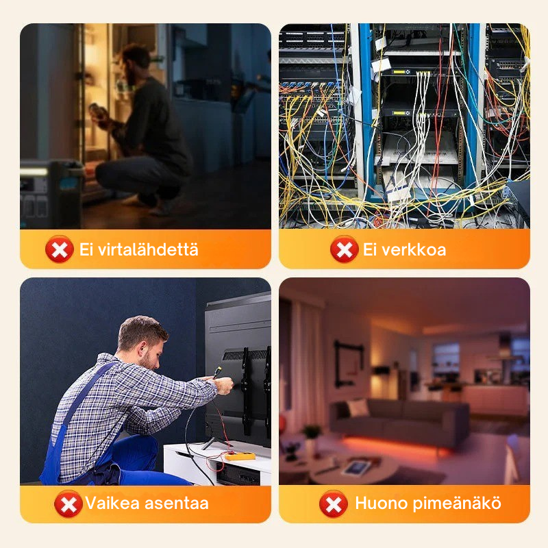 StealthVision™ Mini – Langaton valvonta 24/7 missä tahansa