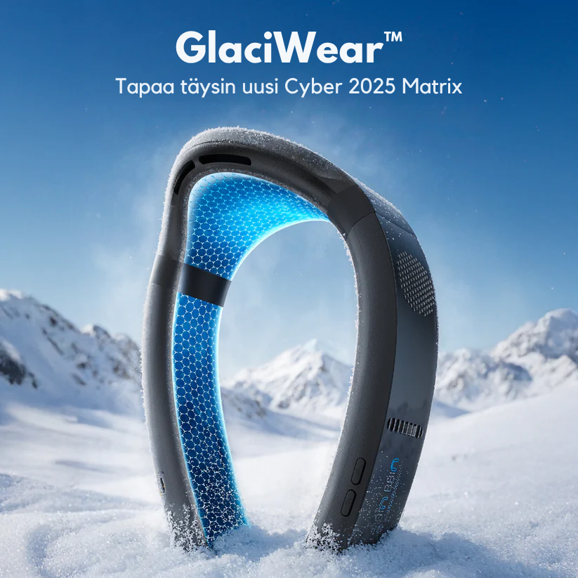 GlaciWear™ | Kaulaan puettava ilmastointilaite