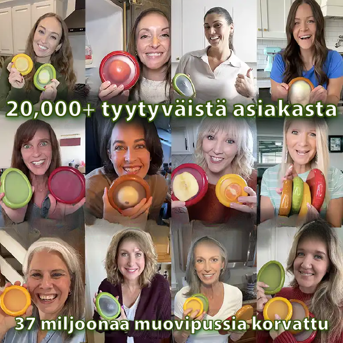 Uudelleenkäytettävät silikoniset venytyskapselit