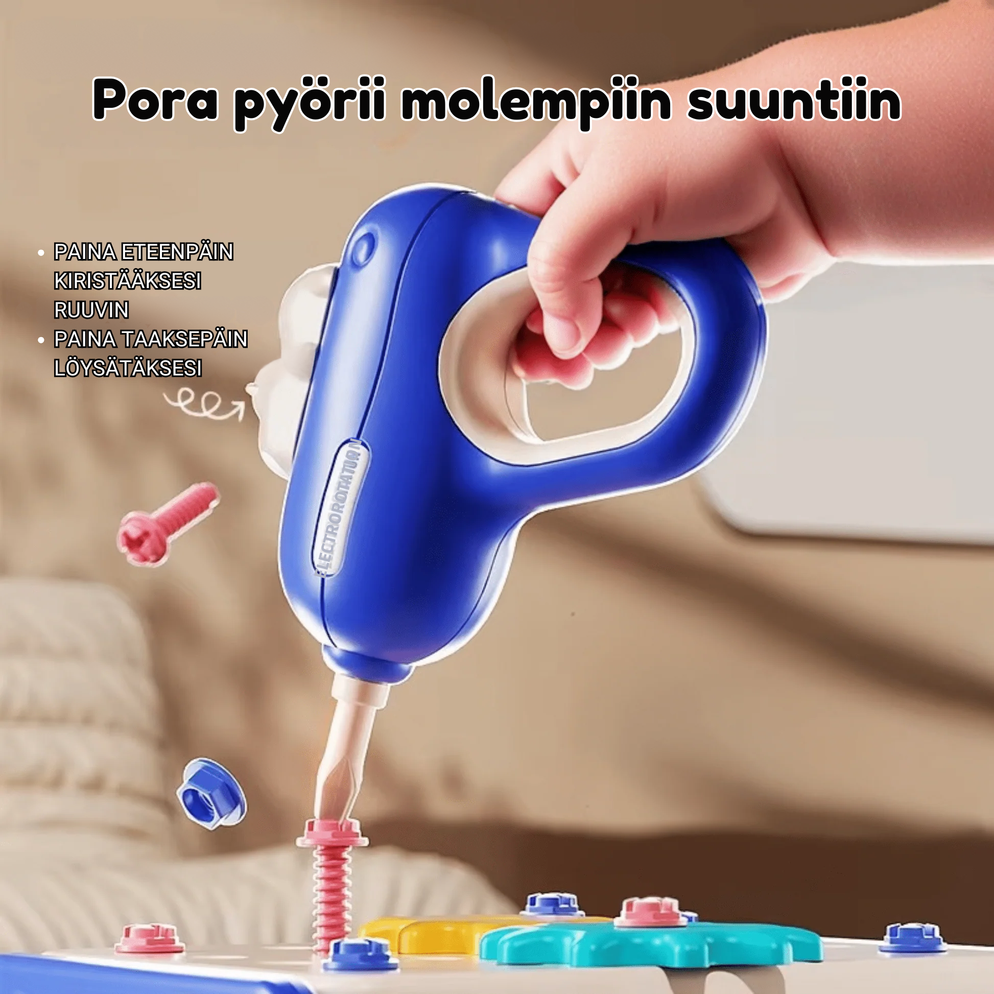 Pienten Tekijöiden Paja – Montessori Työkalusarja