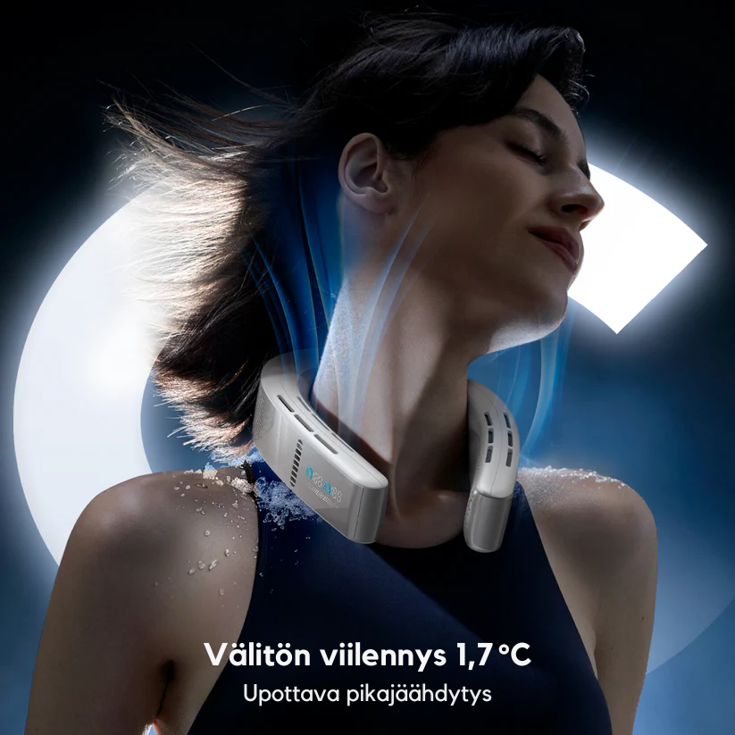 GlaciWear™ | Kaulaan puettava ilmastointilaite