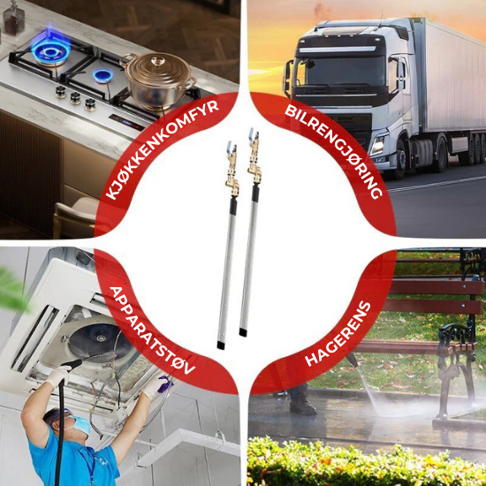 JetWash Pro™ – Høytrykks Tankrenser