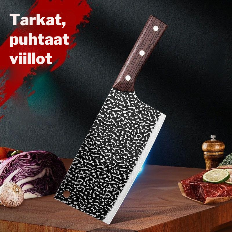 EdgeMaster™ Taottu Keittiöveitsi – Terävä ja Kestävä