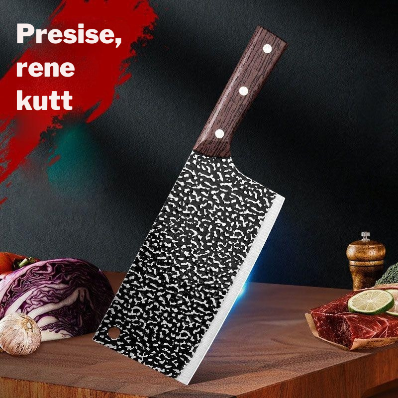 EdgeMaster™ Smidd Kjøkkenkniv – Skarp og Holdbar