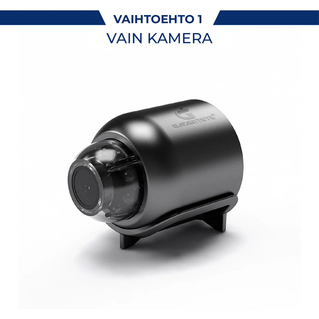 X5 Mini WiFi turvakamera - 1080P, yökuvaus, liiketunnistus