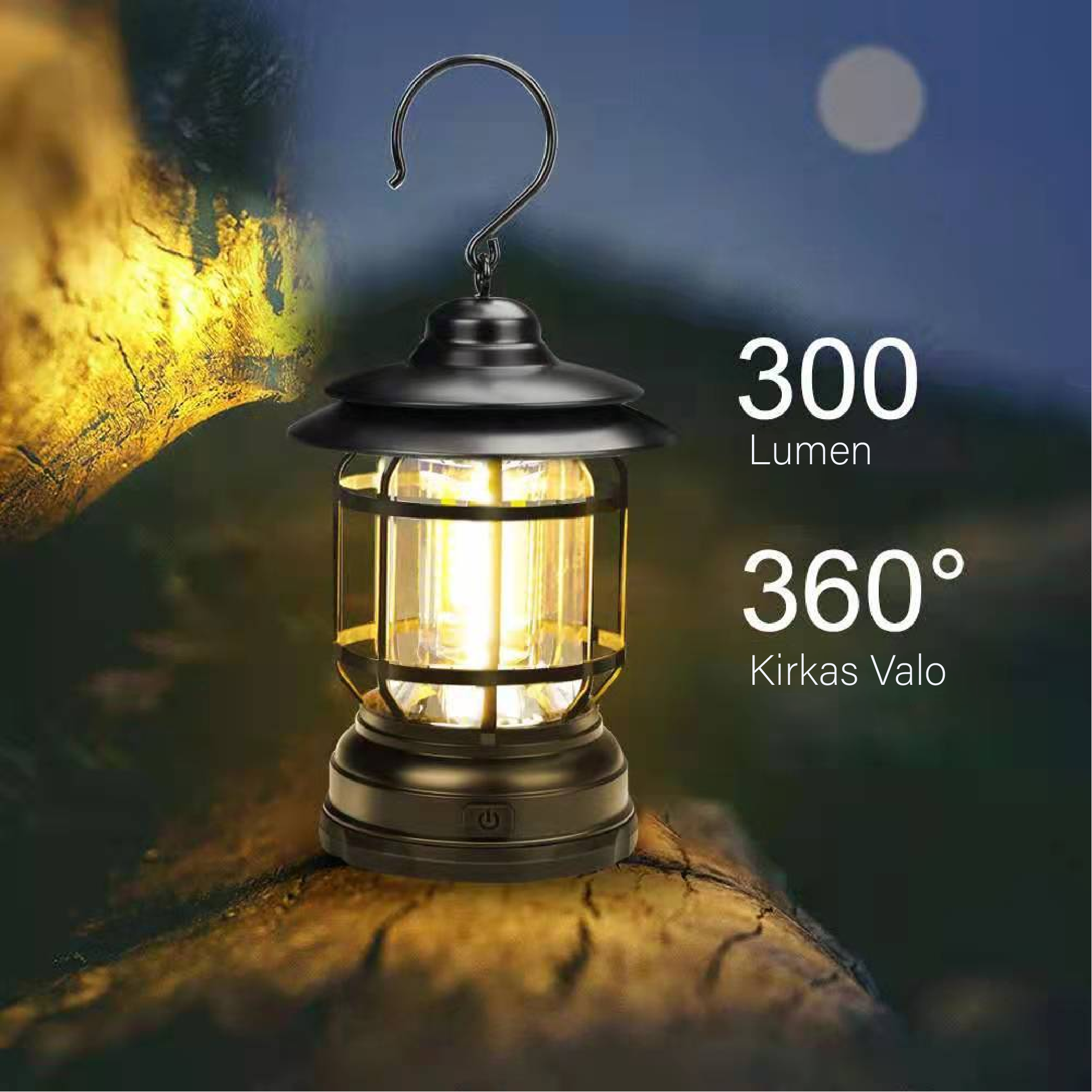 Ledsen™ - Kannettava retro SMART lamppu