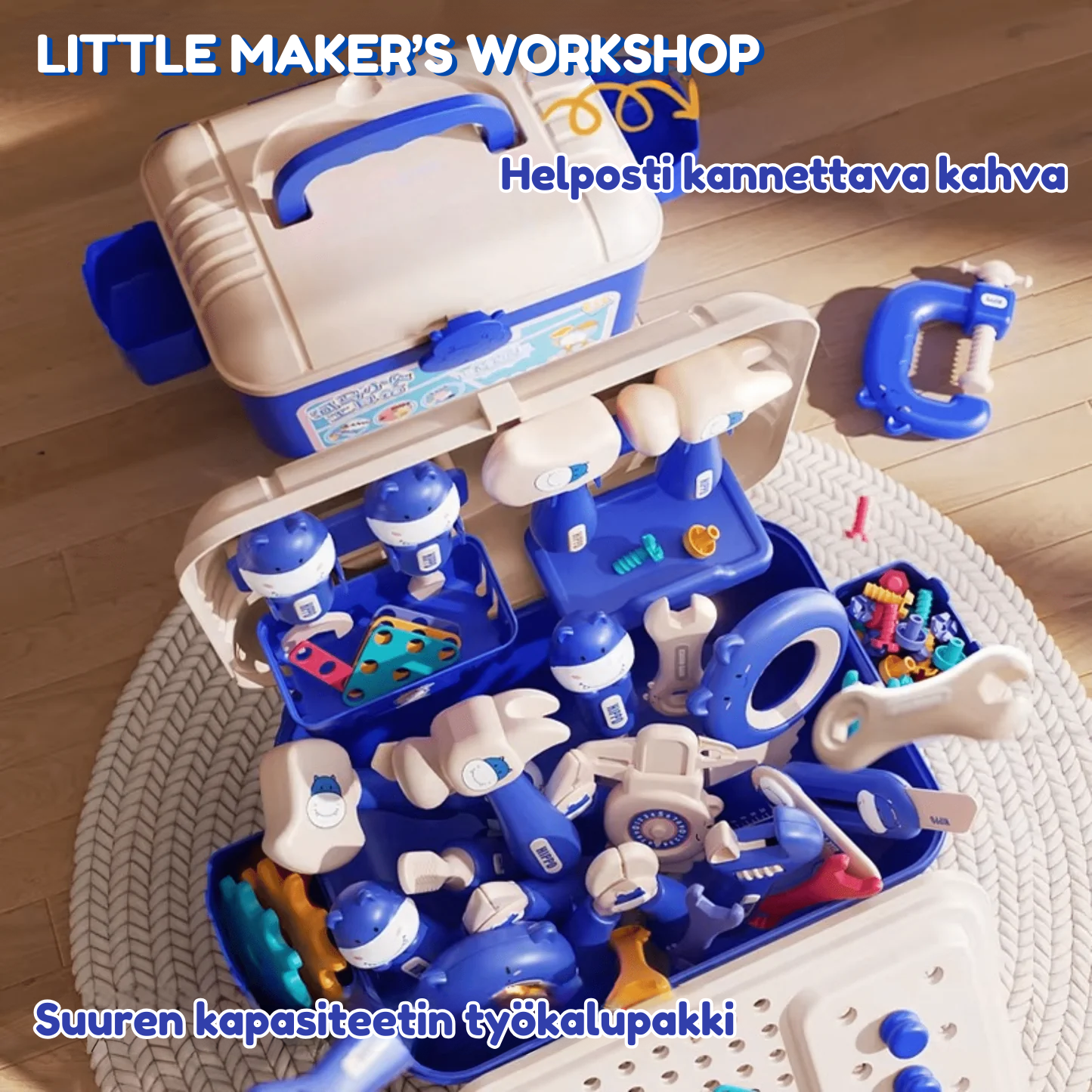 Pienten Tekijöiden Paja – Montessori Työkalusarja