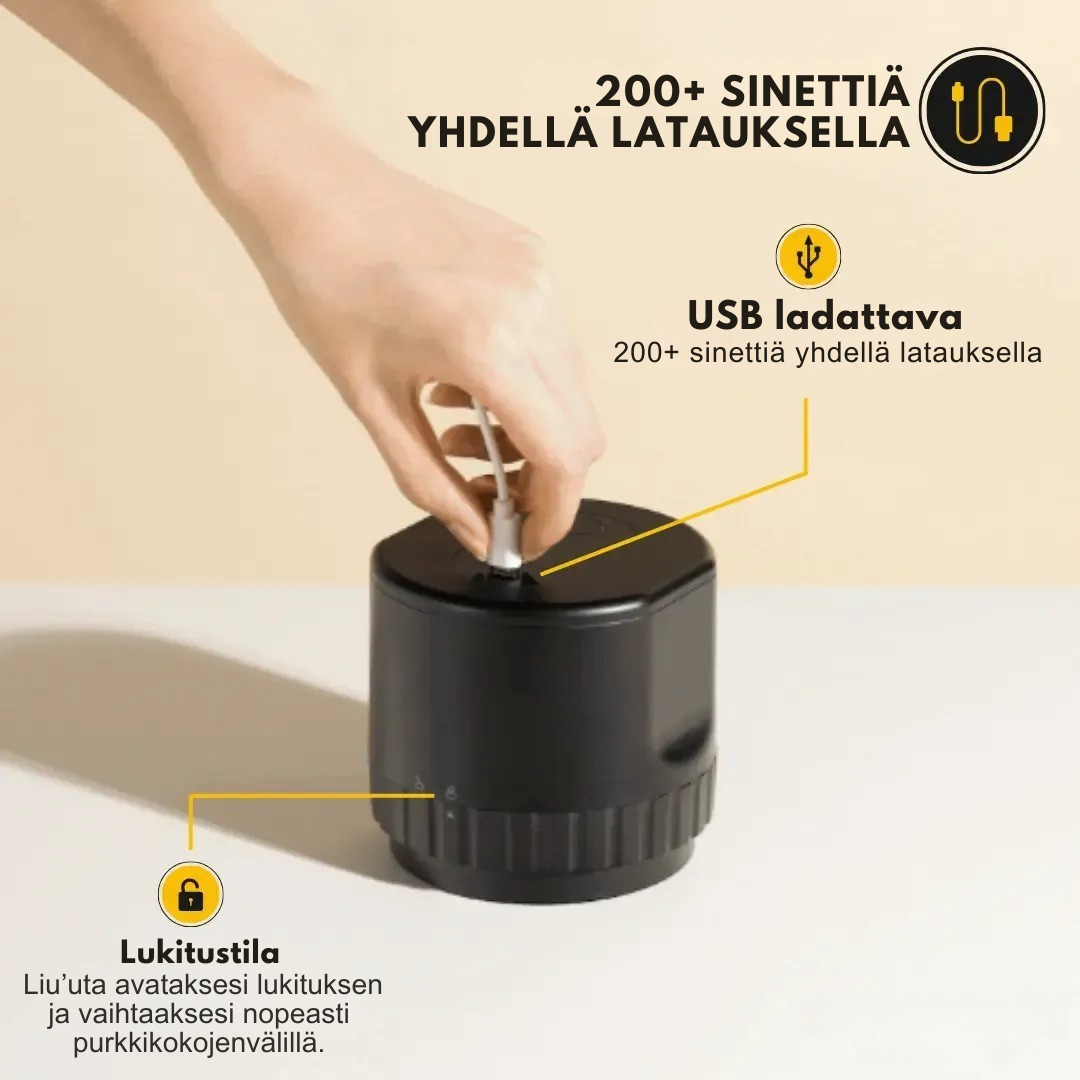 PerfectSeal™ Mason Genie – Tiivistäminen tehty helpoksi!