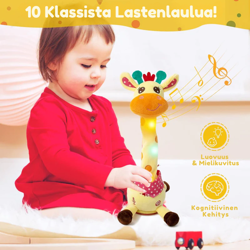Groovlet™ | Interaktiivinen musiikkinen pehmolelu — puhuu, laulaa & tanssii
