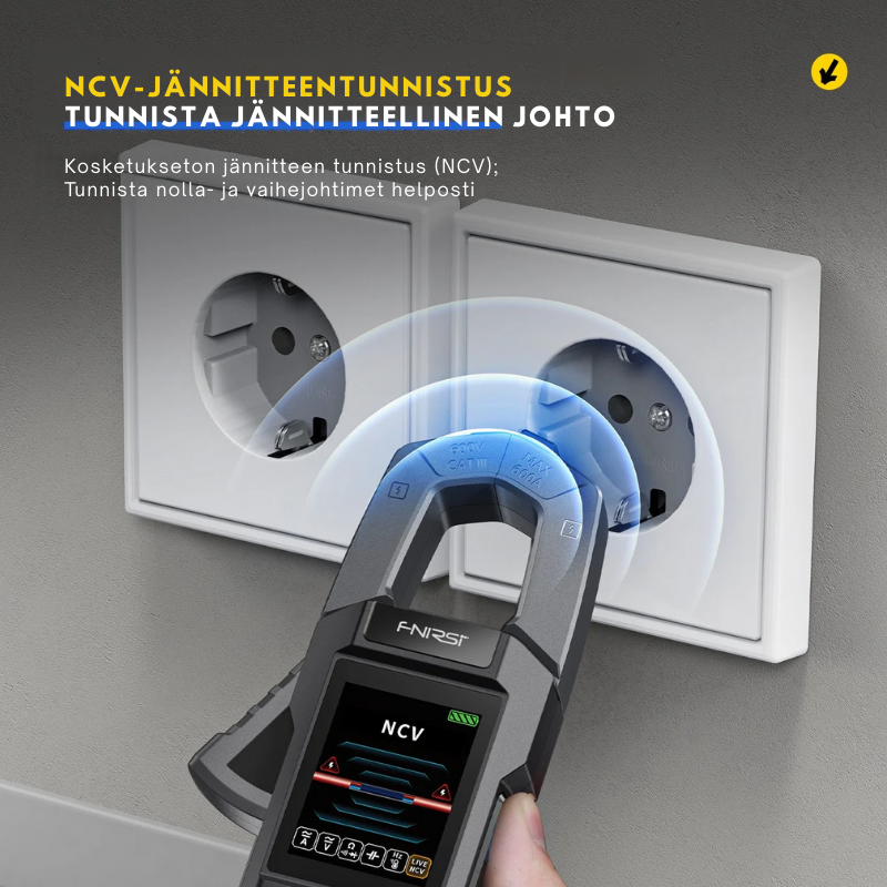 DMC-100 SmartMeter™ | Tarkkuus Pihdillinen Yleismittari Värinäytöllä
