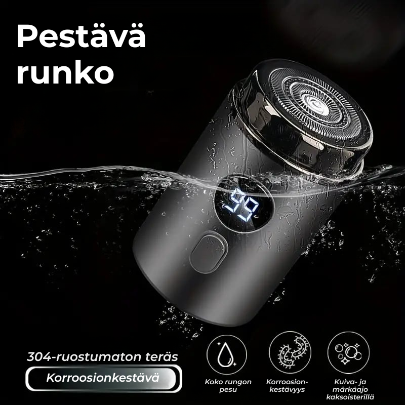 Mini-Shave Kannettava Sähköparranajokone