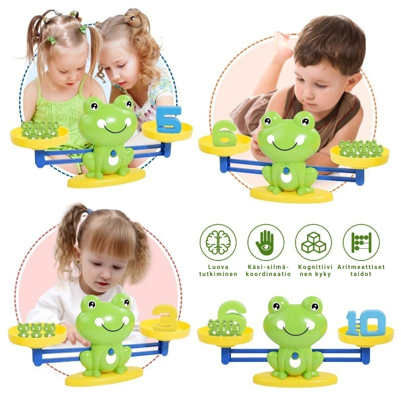 FroggyMath™ – Tasapaino, Laske, Leiki