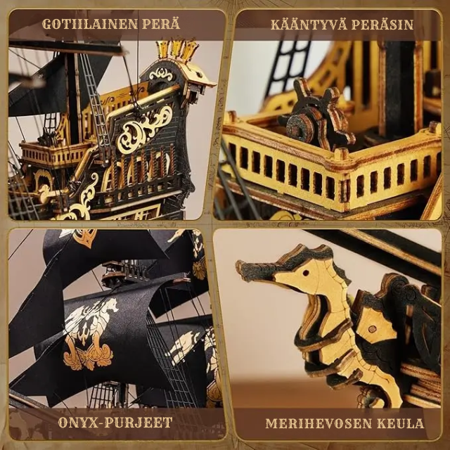 Seahorse Warbarque™ - 3D-puupalapeli