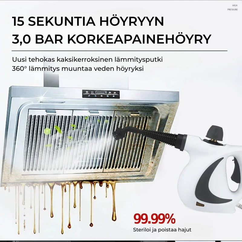 SafeSteam 1050 | Höyrypuhdistin desinfiointiin