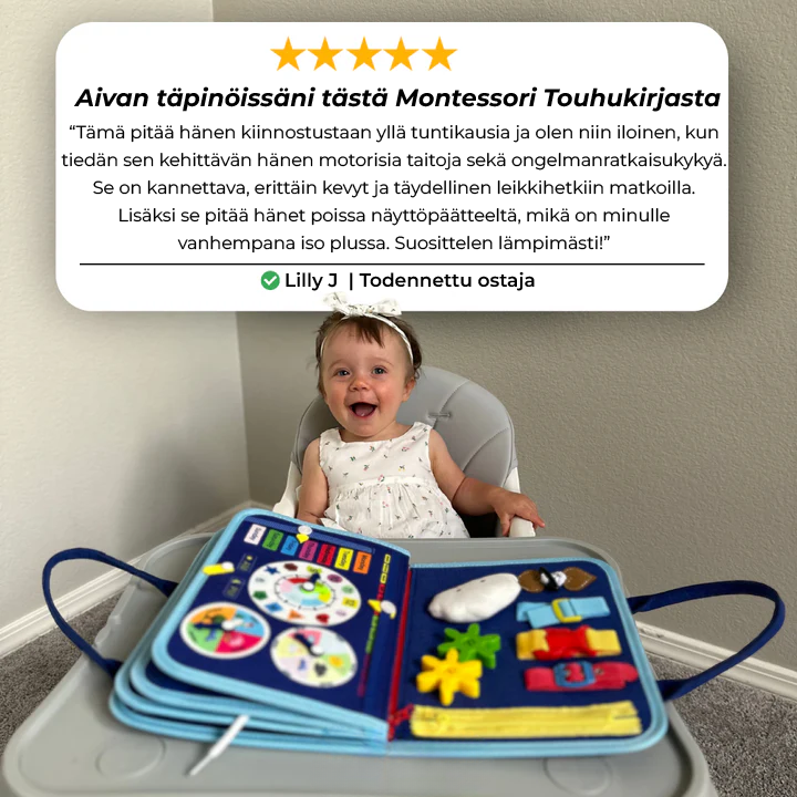 Toddla™ Montessori Aktiviteettitaulu
