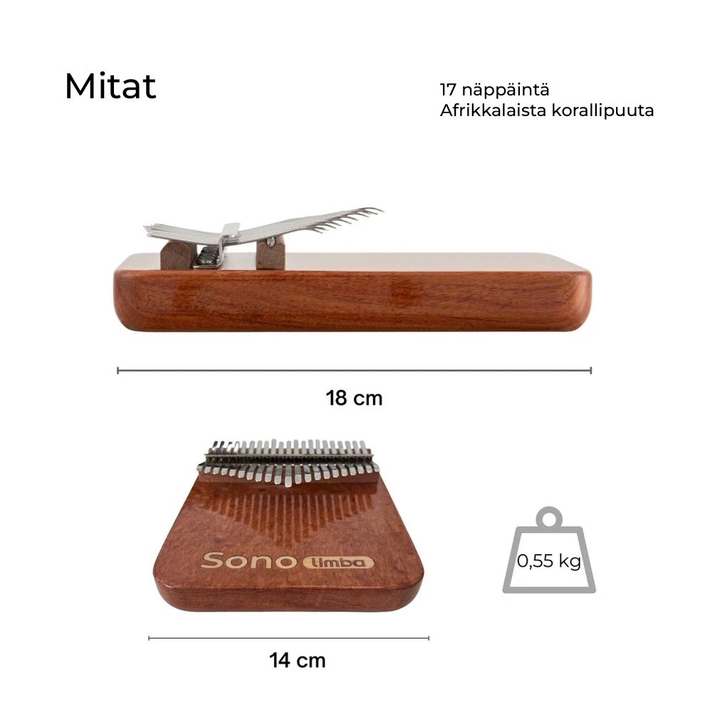Coralimba | Käsintehty Kalimba