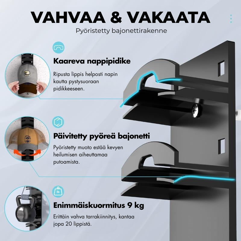 RackStack™ | Hattujärjestelijä