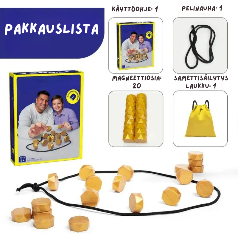 MagnaClash™ Magneettinen Törmäysstrategiapeli