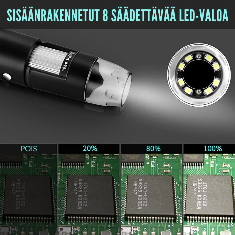 PocketZoomer™ | Digitaalinen HD-mikroskooppi