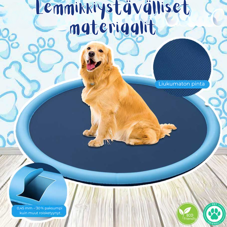 SplashPup™ – Kasteluallas koirille