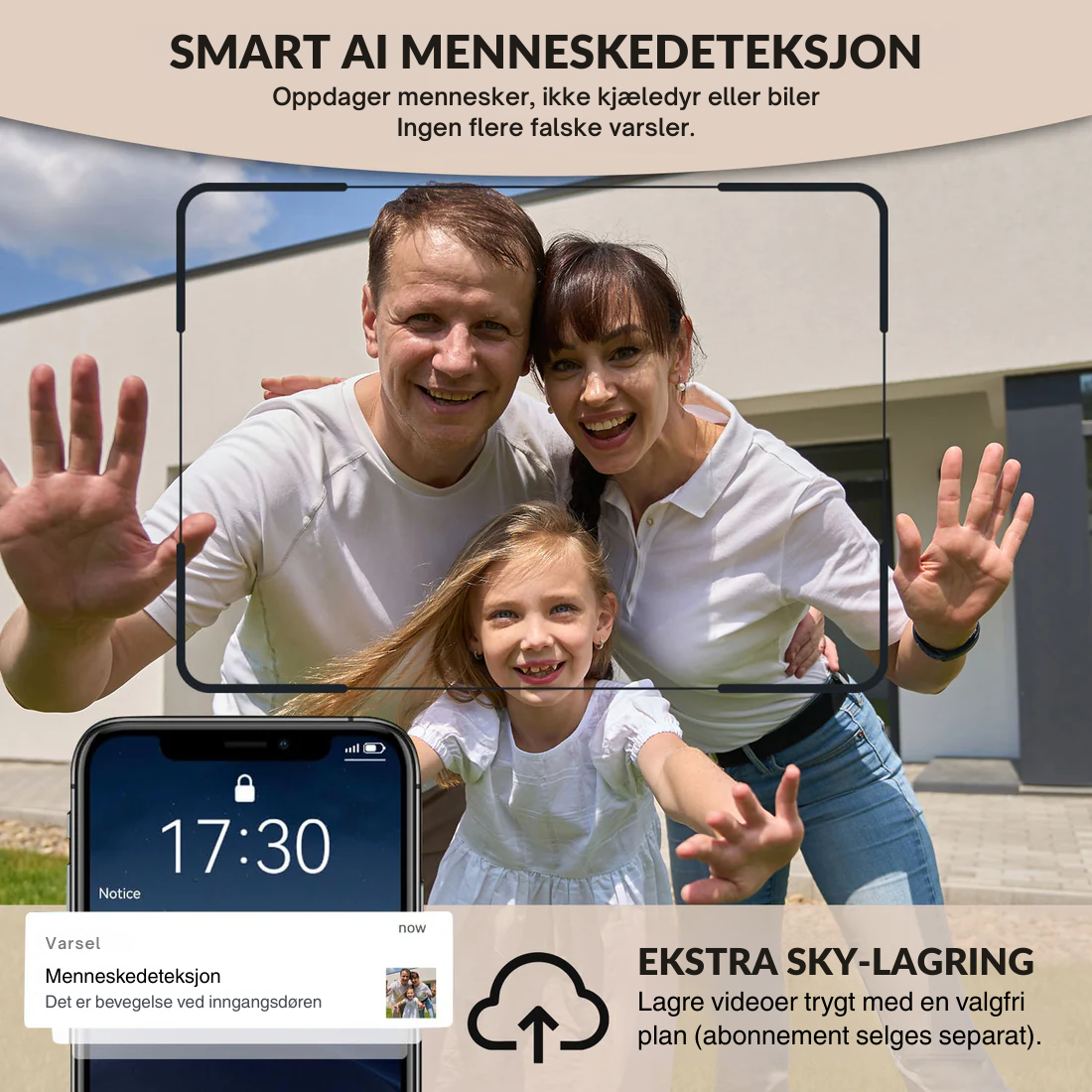 SafeRing™ Dørklokke