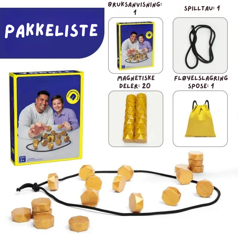 MagnaClash™ Magnetisk Kollisjons Strategispill