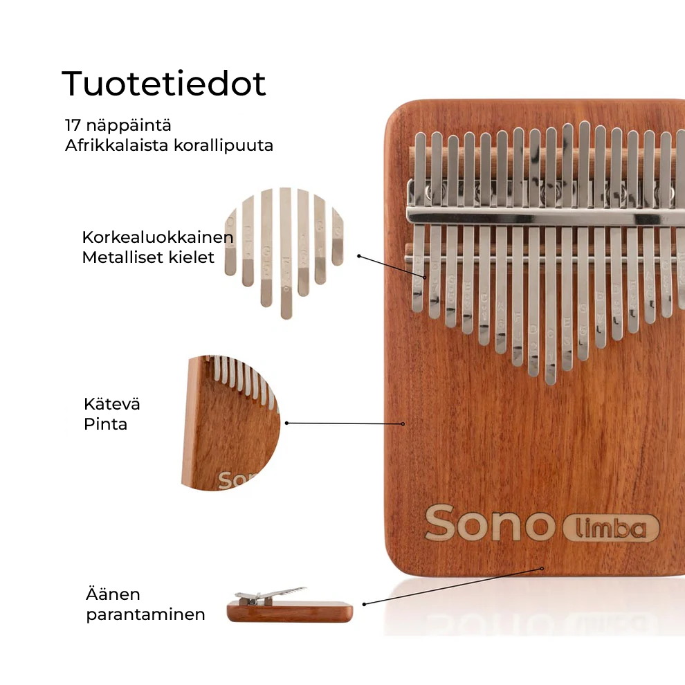 Coralimba | Käsintehty Kalimba