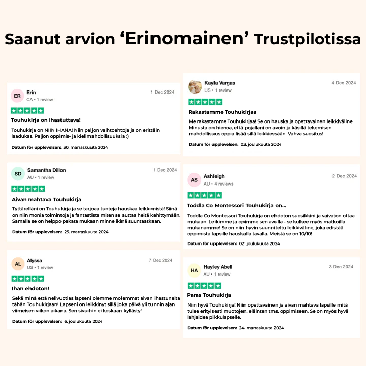 Toddla™ Montessori Aktiviteettitaulu