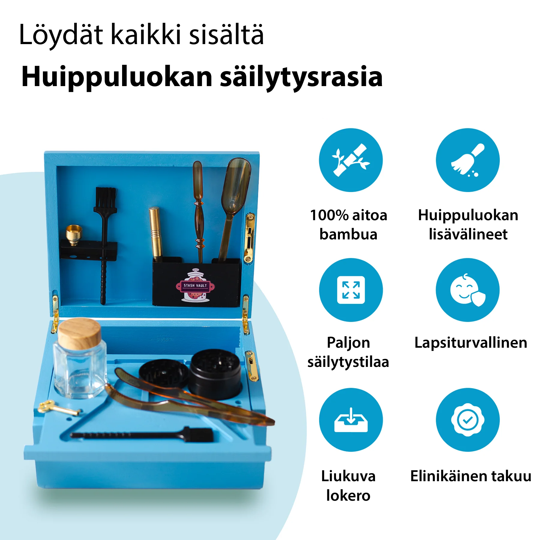 Huippuluokan Säilytysrasia