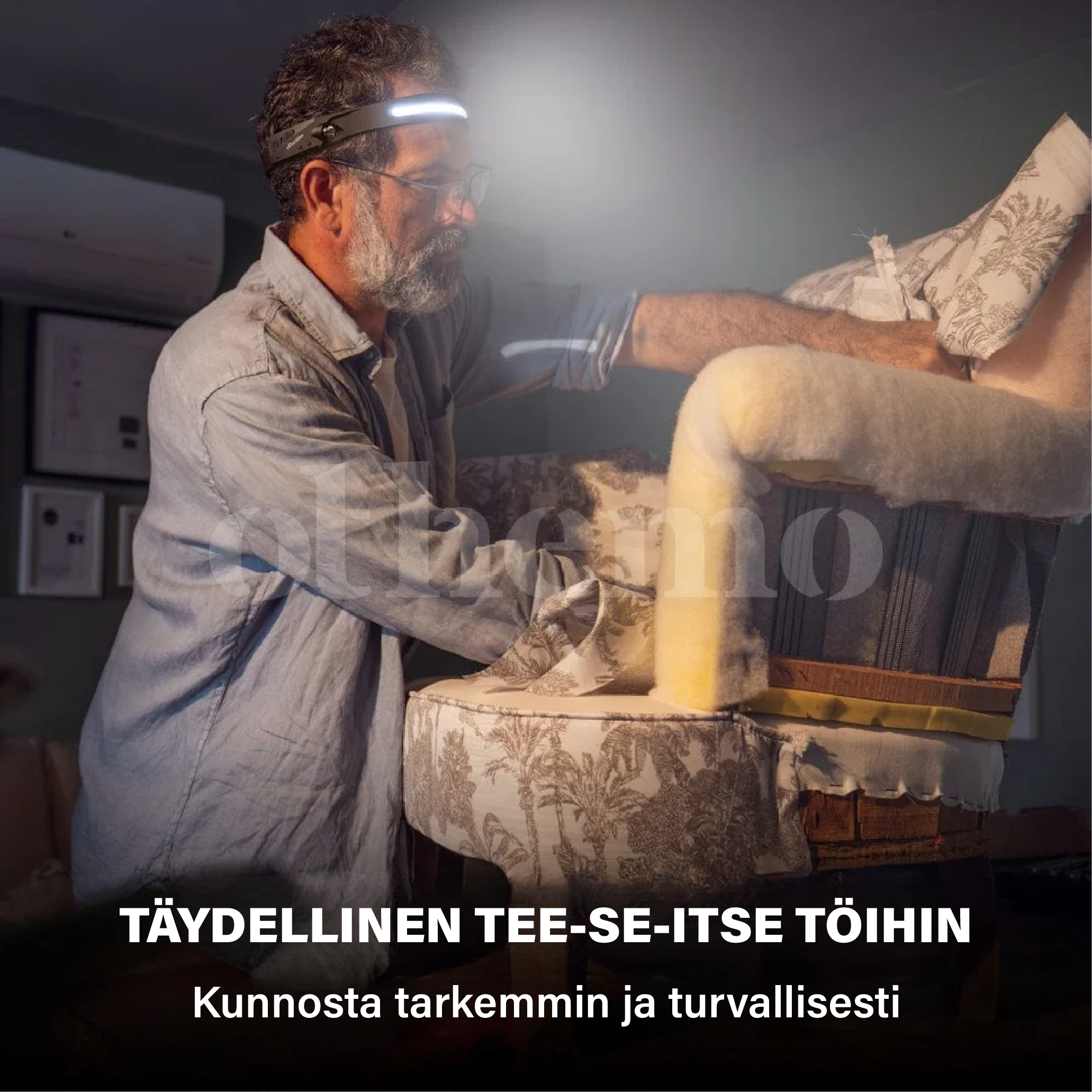 Othemo 230° LED otsalamppu