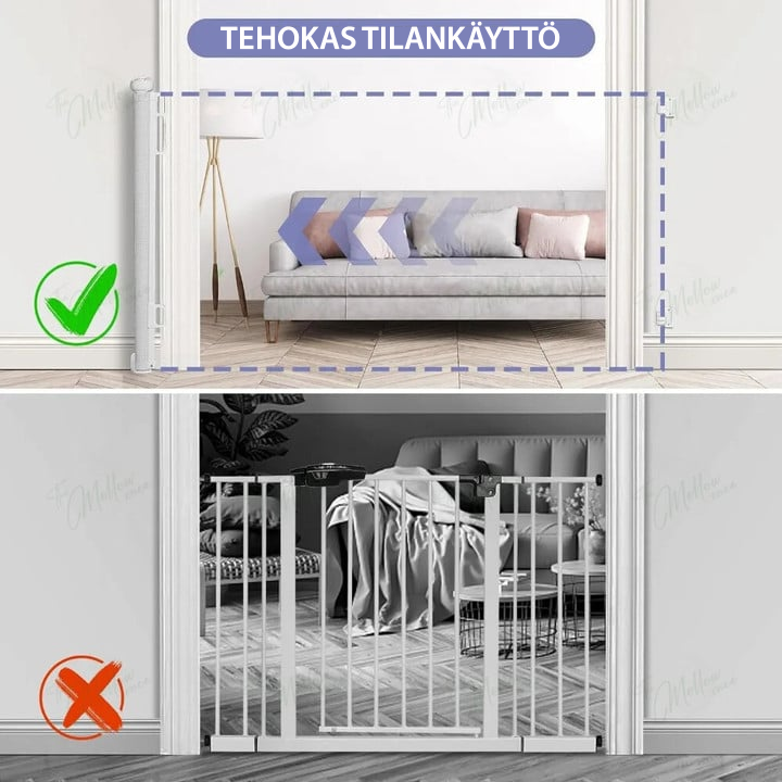 Vedettävä Pikkulapsen tai Lemmikin Portti