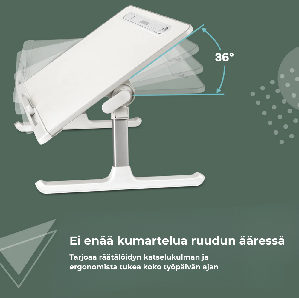 Deskio™ | Korkeussäädettävä työpöytä