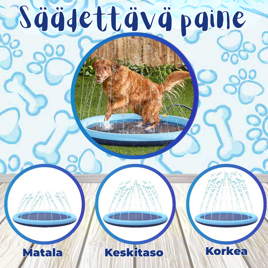 SplashPup™ – Kasteluallas koirille