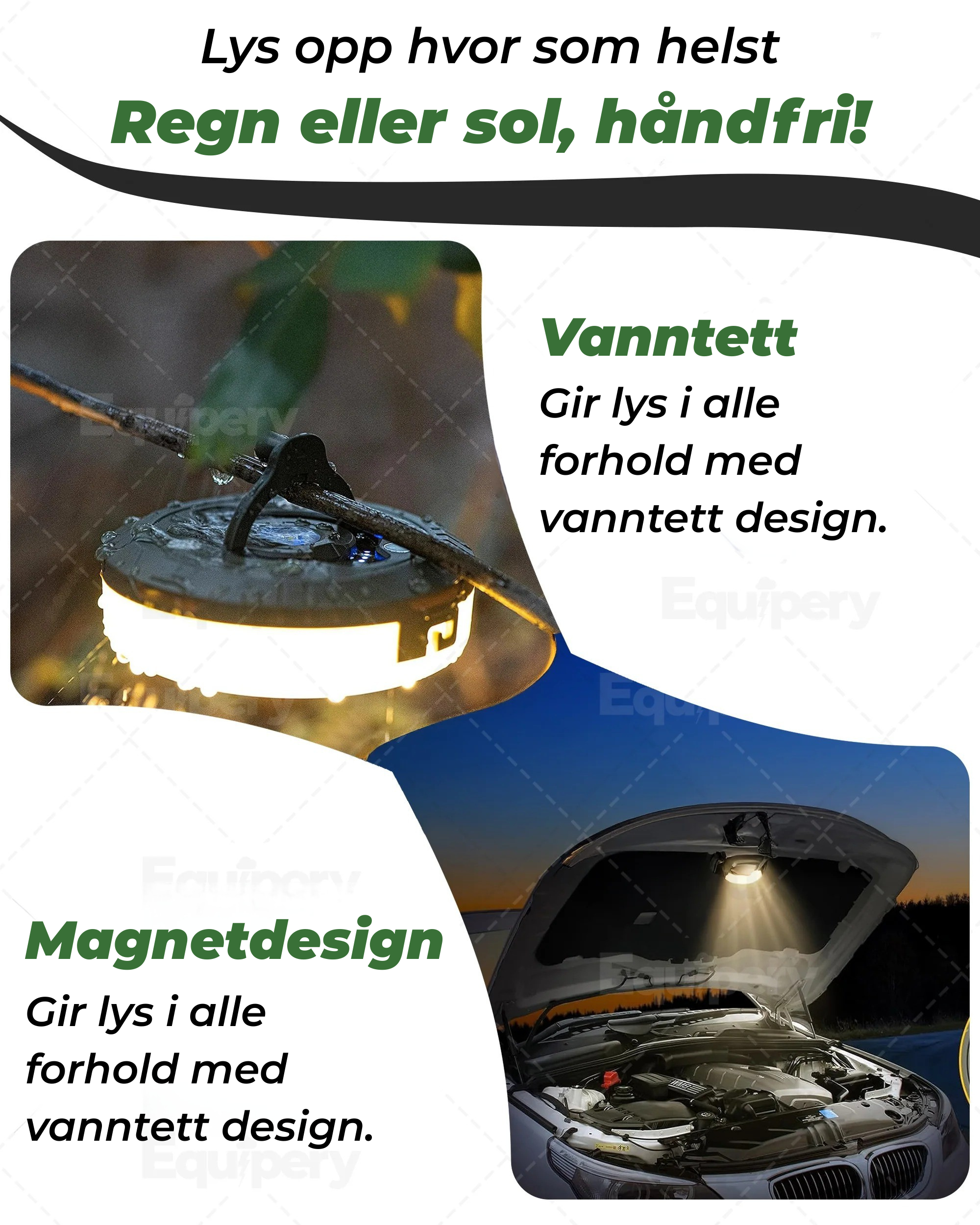 CampGlow™ – Den alt-i-ett campinglampen som forvandler dine eventyr