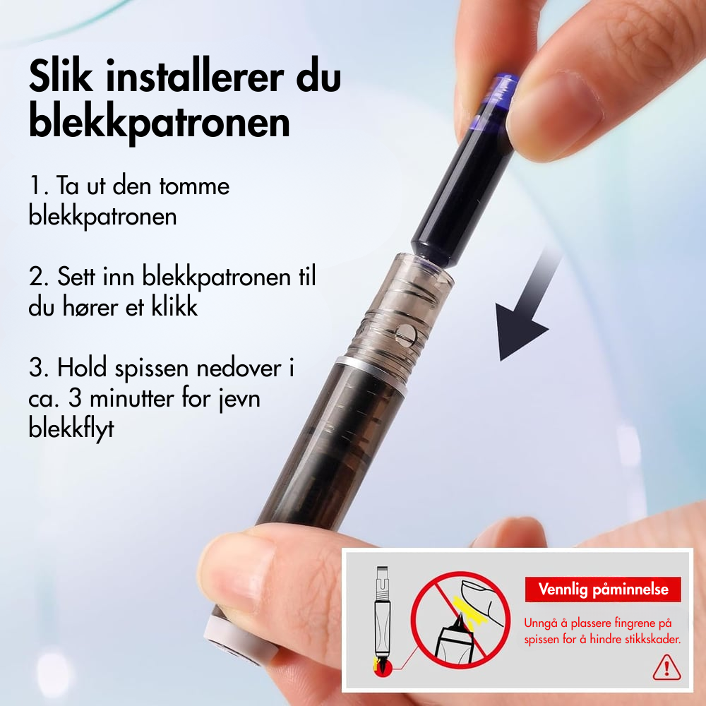 Inksy™ | Retraktbar Fyllepenn