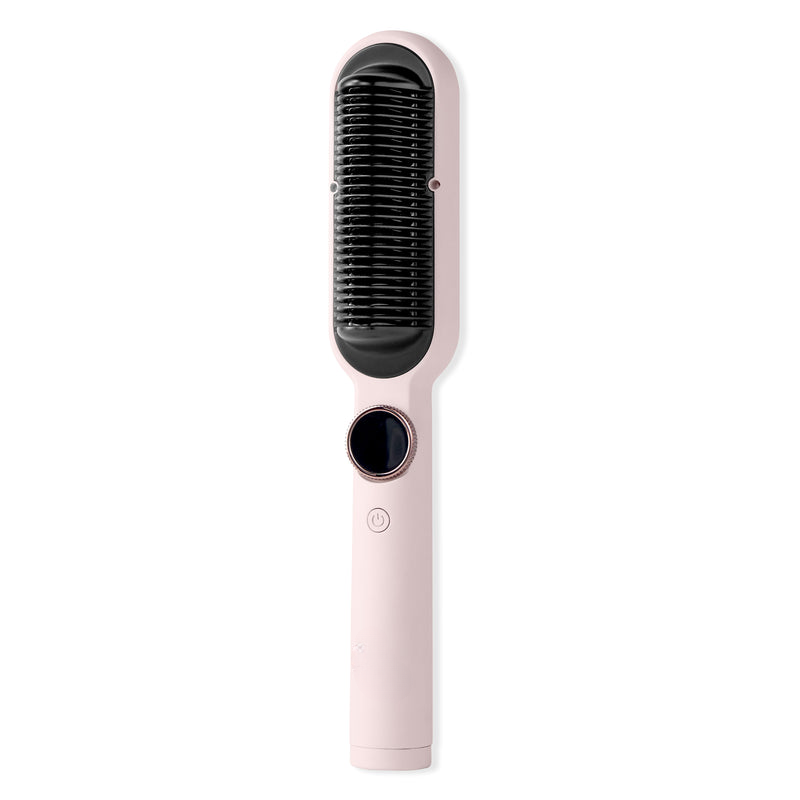StrandGlow™ | Premium 2-in-1 Suoristuskampa