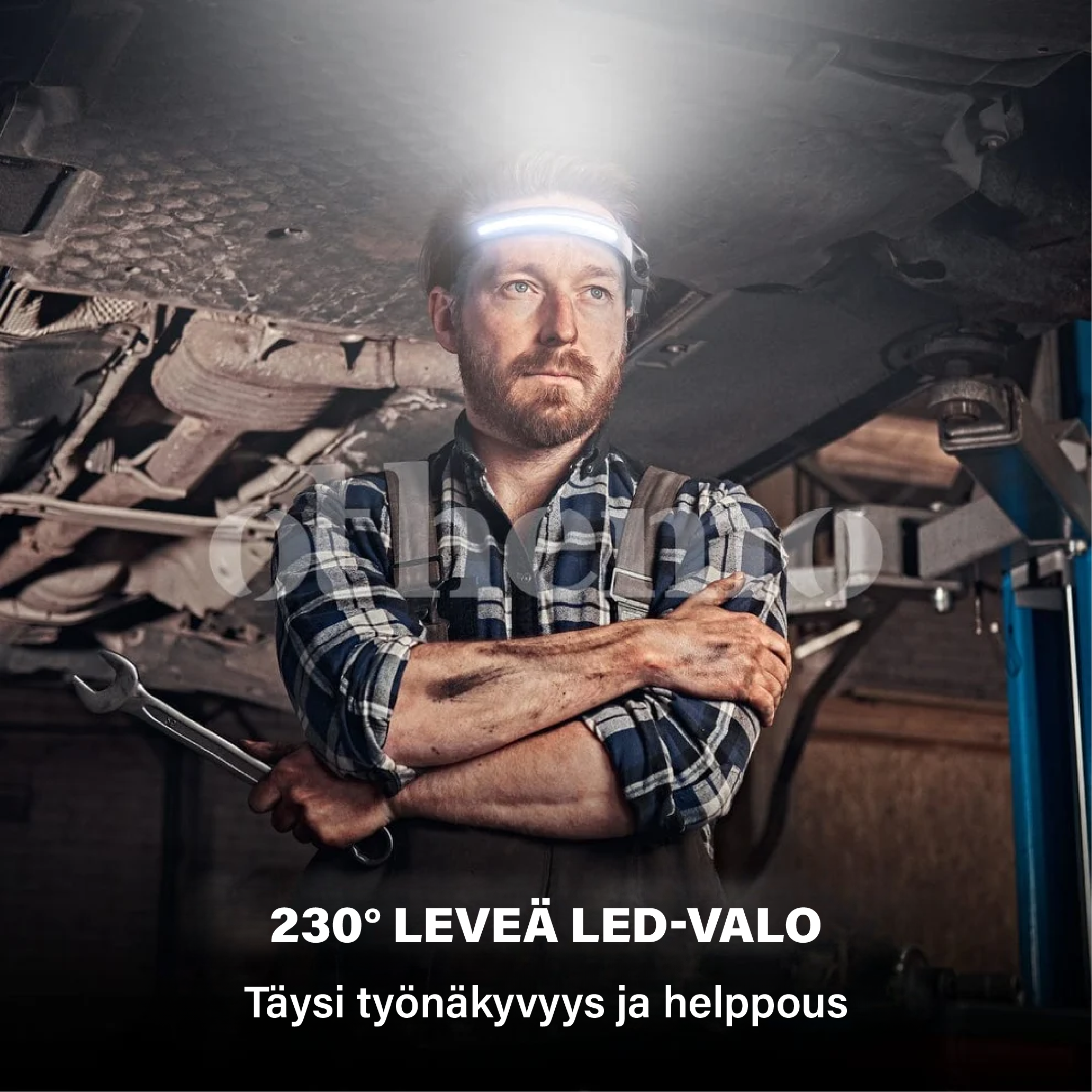 Othemo 230° LED otsalamppu