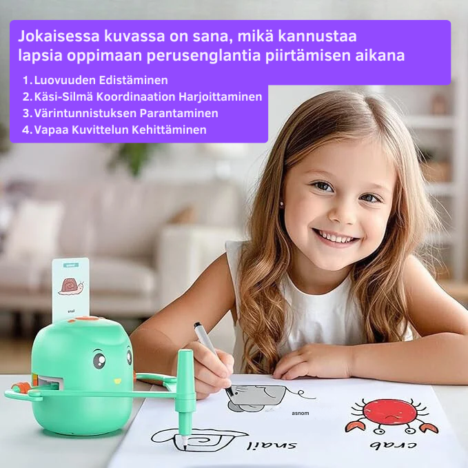 DoodleKid™ | Älykäs Piirustuskaveri Lapsille