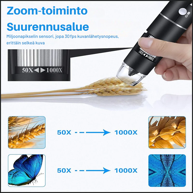 PocketZoomer™ | Digitaalinen HD-mikroskooppi