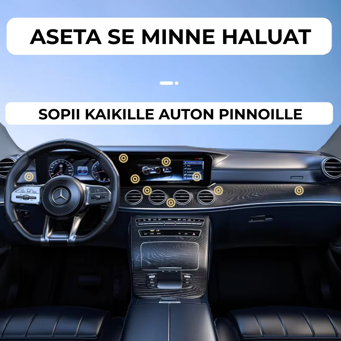 HoldNGo™ | 360° Magneettinen Puhelinteline