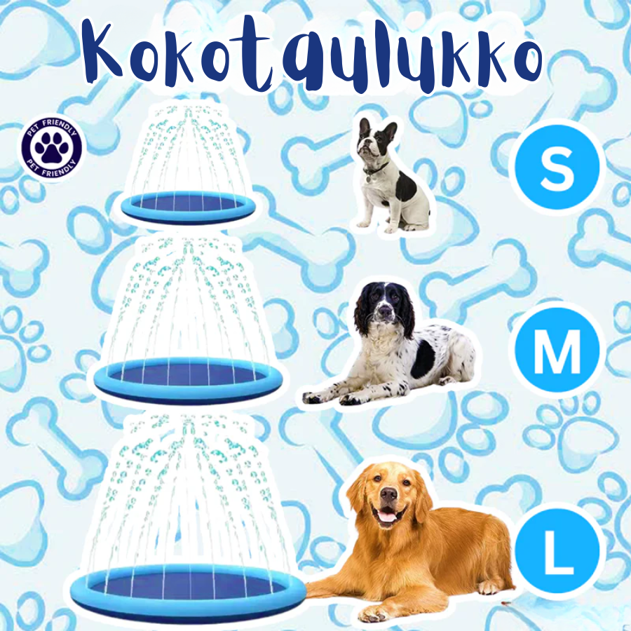 SplashPup™ – Kasteluallas koirille